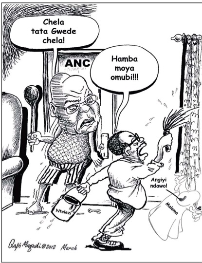Zuma and Mantashe trying to exorcise Malema